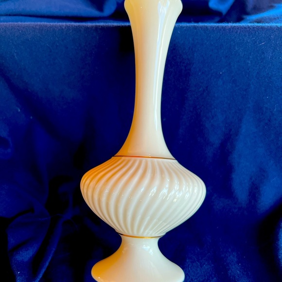 Lenox Accents Vintage Lenox Bud Vase Ivory With 24k Gold Accents 7